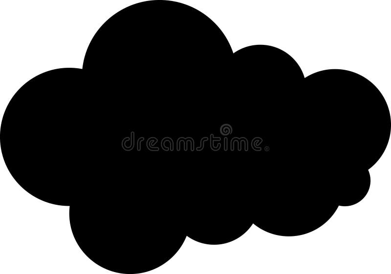 Trendy think bubble in flat style. Think bubble isolated on white background. Cloud line icon Vector art. Trendy think bubble in flat style. Think bubble isolated on white background. Cloud line icon Vector art