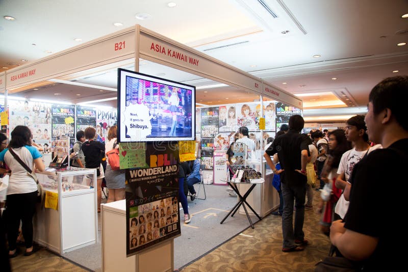 Modo dell'Asia Kawaii nel festival Asia - Indonesia 2013 di anime fotografia stock libera da diritti Modo dell'Asia Kawaii nel festival Asia - Indonesia 2013 di anime fotografia stock libera da diritti