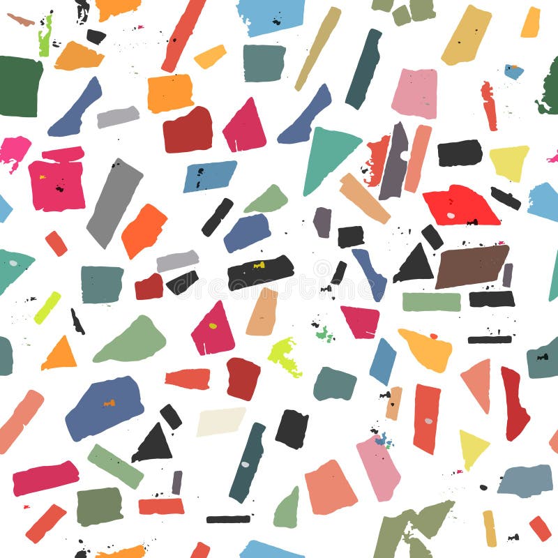 Modèle avec les chiffres colorés illustration libre de droits Modèle avec les chiffres colorés illustration libre de droits