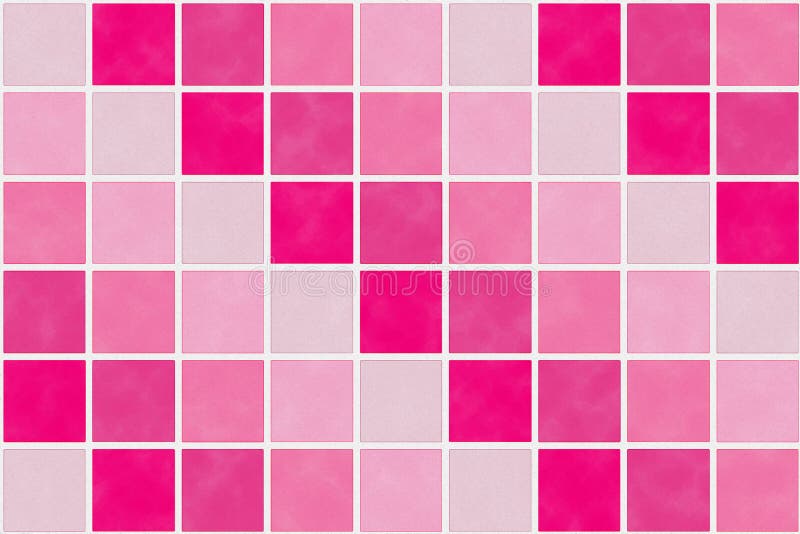 Modèle carré dans le ton rouge et rose de couleur illustration de vecteur Modèle carré dans le ton rouge et rose de couleur illustration de vecteur