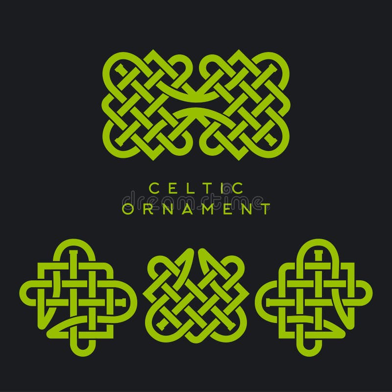 Modèle celtique de conception de plexus Fond sans couture Conception de jour du ` s de St Patrick illustration libre de droits Modèle celtique de conception de plexus Fond sans couture Conception de jour du ` s de St Patrick illustration libre de droits