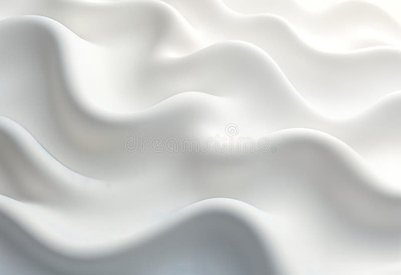 Modèle d'onde blanche abstrait. Arrière-plan de texture minimaliste sans faille. Concept élégant. Simple esthétique propre. illustration stock