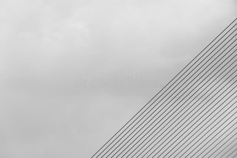 Modèle de câble métallique au pont suspendu - silhouettez le fond abstrait images libres de droits Modèle de câble métallique au pont suspendu - silhouettez le fond abstrait images libres de droits