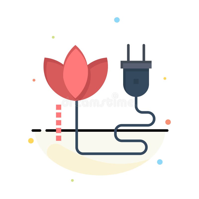 Modèle de logotype de biomasse, d'énergie, de câble, de plug-in Couleur plat illustration libre de droits Modèle de logotype de biomasse, d'énergie, de câble, de plug-in Couleur plat illustration libre de droits