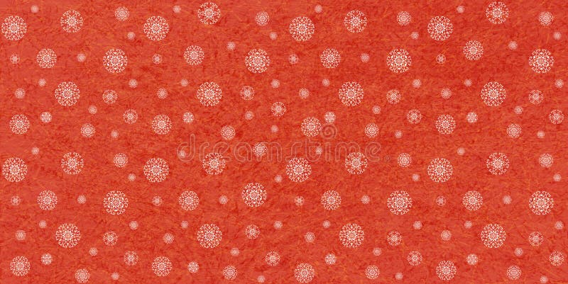 Modèle de Noël avec les flocons de neige blancs sur la texture rouge et de marbre, fond rayé image libre de droits Modèle de Noël avec les flocons de neige blancs sur la texture rouge et de marbre, fond rayé image libre de droits