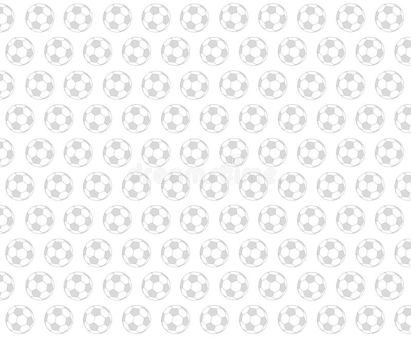Modèle du football illustration libre de droits Modèle du football illustration libre de droits