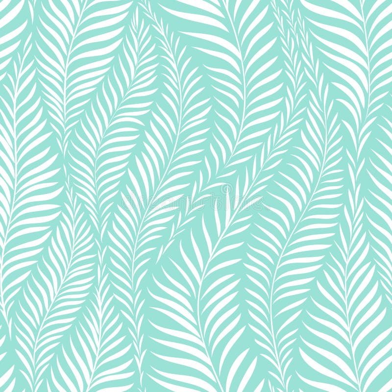 Modèle en feuille de palmier illustration de vecteur