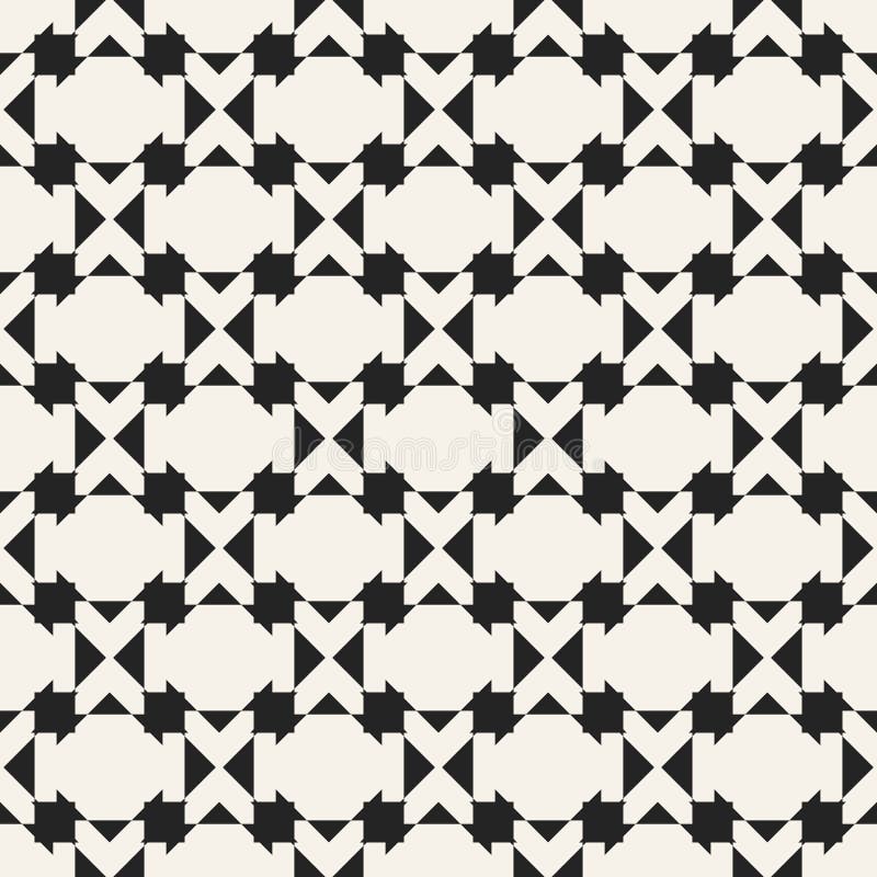 Modèle géométrique monochrome de vecteur abstrait de concept Fond minimal noir et blanc Calibre créatif d'illustration illustration libre de droits Modèle géométrique monochrome de vecteur abstrait de concept Fond minimal noir et blanc Calibre créatif d'illustration illustration libre de droits