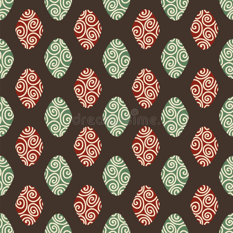 Modèle géométrique sans couture de vecteur avec des formes rouges et vertes de diamant sur le fond foncé illustration de vecteur Modèle géométrique sans couture de vecteur avec des formes rouges et vertes de diamant sur le fond foncé illustration de vecteur