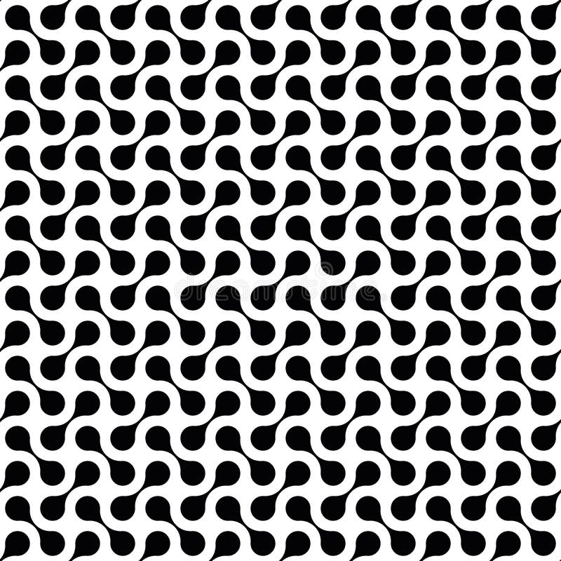 Abstract seamless pattern of connected dots. Black and white abstract background. Simple flat vector illustration. Abstract seamless pattern of connected dots. Black and white abstract background. Simple flat vector illustration.