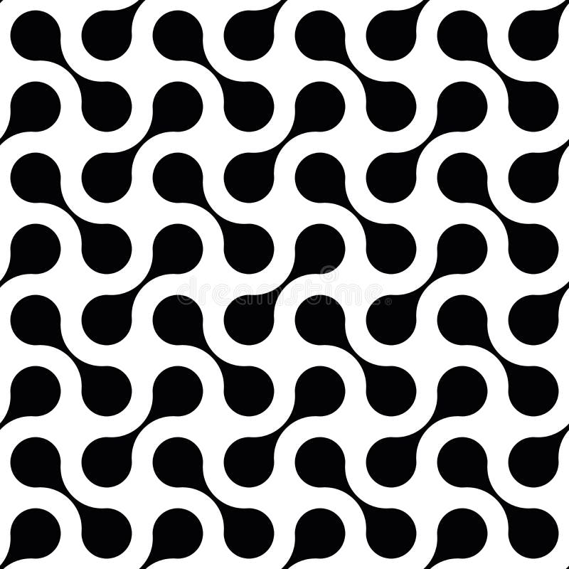 Abstract seamless pattern of connected dots. Black and white abstract background. Simple flat vector illustration. Abstract seamless pattern of connected dots. Black and white abstract background. Simple flat vector illustration.