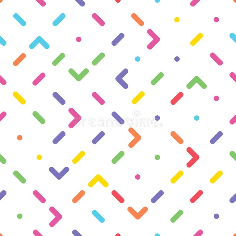 Modèle sans couture avec l'ornement coloré abstrait illustration libre de droits Modèle sans couture avec l'ornement coloré abstrait illustration libre de droits