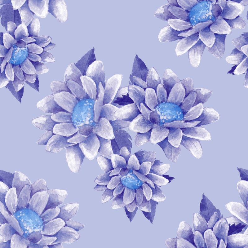 Modèle sans couture avec les chrysanthèmes 10 illustration libre de droits Modèle sans couture avec les chrysanthèmes 10 illustration libre de droits