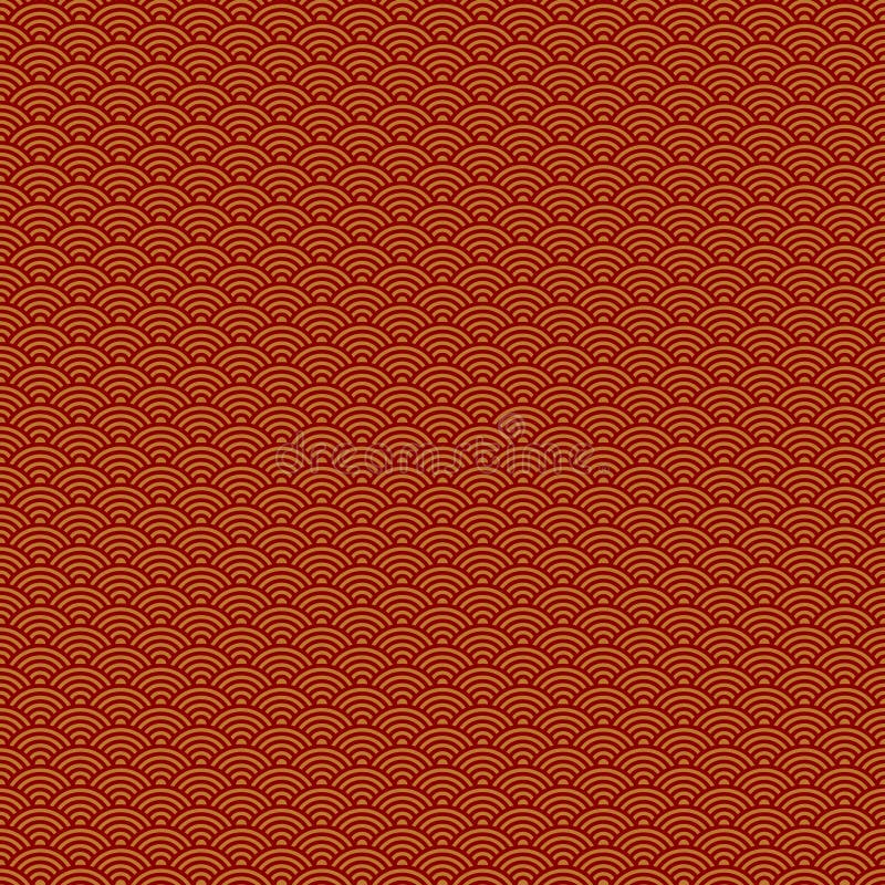 Modèle sans couture chinois abstrait de nouvelle année illustration libre de droits Modèle sans couture chinois abstrait de nouvelle année illustration libre de droits