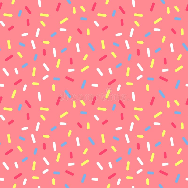 Modèle sans couture coloré de lustre de gâteau illustration de vecteur Modèle sans couture coloré de lustre de gâteau illustration de vecteur