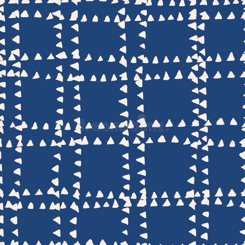 Modèle sans couture d'indigo de colorant de lien illustration de vecteur Modèle sans couture d'indigo de colorant de lien illustration de vecteur