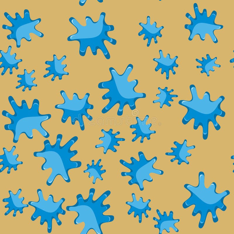 Modèle sans couture 618 de bande dessinée bleue de tache. Texture sans couture 618 de bande dessinée bleue de tache