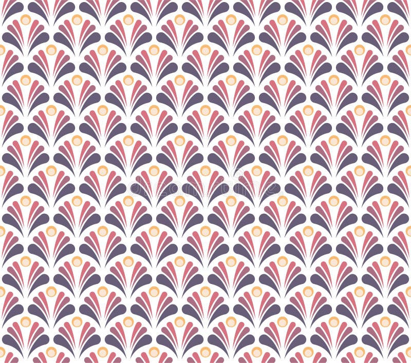 Modèle sans couture de damassé florale de vecteur Fond abstrait élégant d'Art nouveau Texture classique de motif de fleur illustration de vecteur Modèle sans couture de damassé florale de vecteur Fond abstrait élégant d'Art nouveau Texture classique de motif de fleur illustration de vecteur