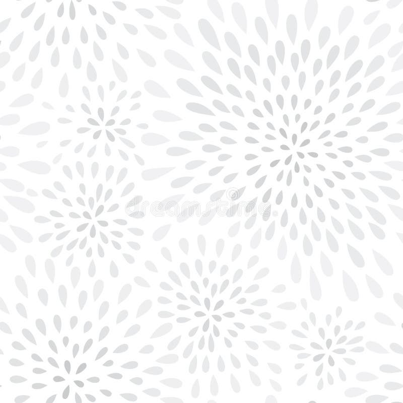 Modèle sans couture de feu d'artifice de point abstrait d'éclaboussure Texture florale de tache de pétale de remous illustration stock Modèle sans couture de feu d'artifice de point abstrait d'éclaboussure Texture florale de tache de pétale de remous illustration stock
