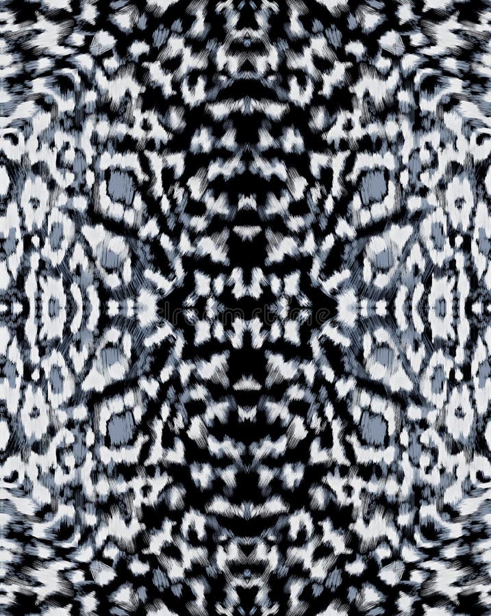 Modèle sans couture de peau d'animal à la mode photos stock Modèle sans couture de peau d'animal à la mode photos stock