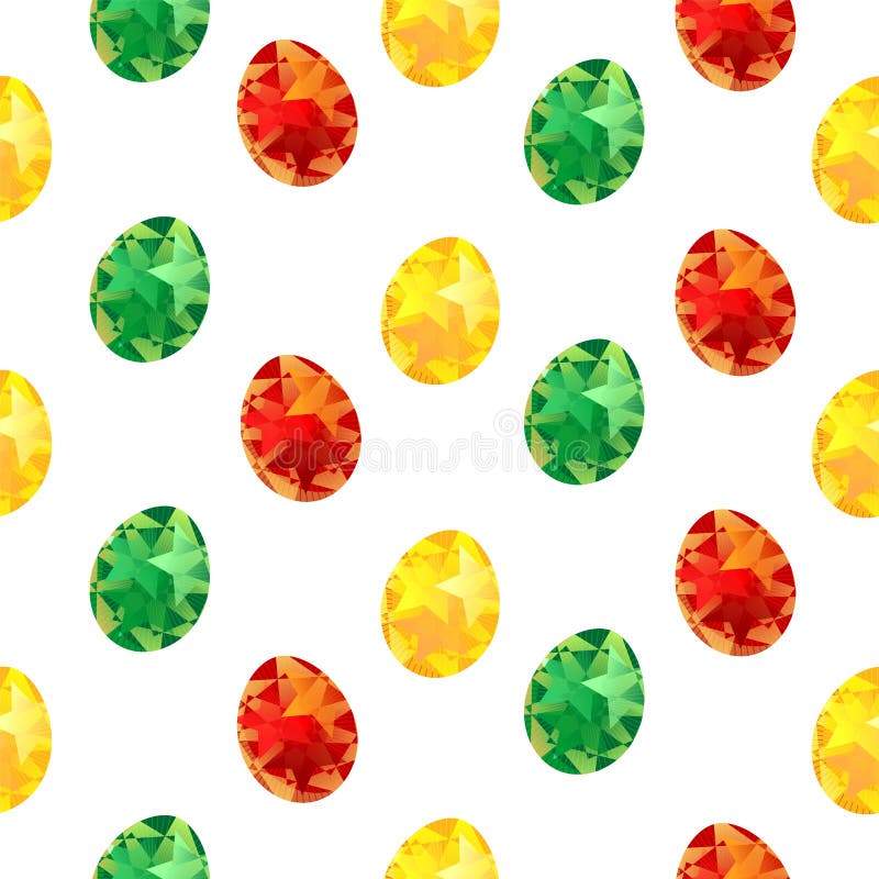 modèle sans couture de Pâques avec les oeufs peints colorés, vacances de ressort, pour l'impression de tissus ou le fond, papi illustration libre de droits modèle sans couture de Pâques avec les oeufs peints colorés, vacances de ressort, pour l'impression de tissus ou le fond, papi illustration libre de droits