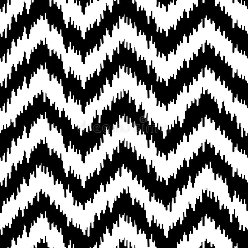 Motif continu de tissu chevron illustration stock