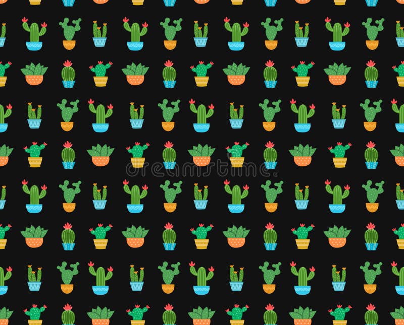 Download Modèle Sans Couture De Vecteur D'illustration Plate De Conception De Cactus Illustration de Vecteur - Illustration du conception, désert: 77157742