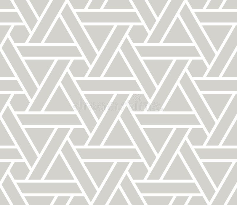 Abstract simple geometric vector seamless pattern with white line triangular texture on grey background. Light gray modern wallpaper, bright tile backdrop, monochrome graphic element. Abstract simple geometric vector seamless pattern with white line triangular texture on grey background. Light gray modern wallpaper, bright tile backdrop, monochrome graphic element.