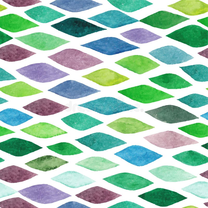 Modèle tiré par la main abstrait sans couture d'aquarelle, moderne sans fin illustration stock Modèle tiré par la main abstrait sans couture d'aquarelle, moderne sans fin illustration stock