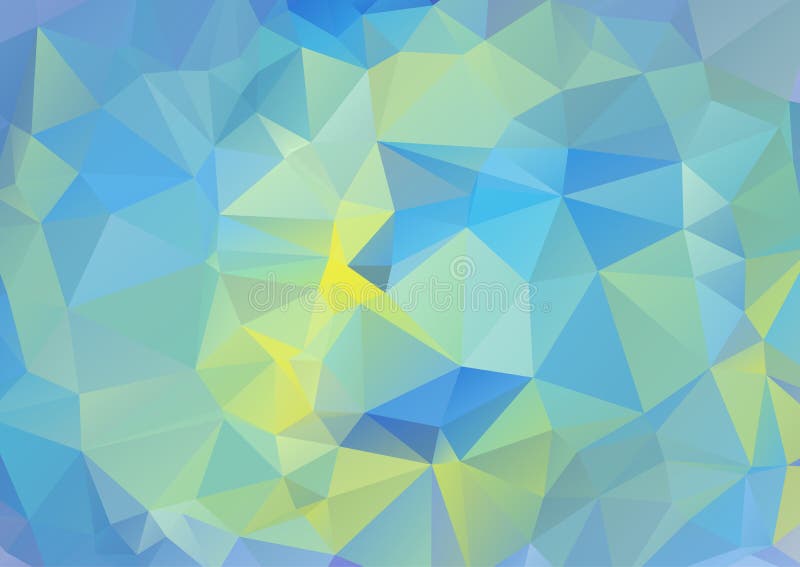 Yellow and blue triangular pattern. Polygonal geometric background. Abstract pattern with triangle shapes. For banner, poster, card, web design. Made using clipping mask. Vector. Yellow and blue triangular pattern. Polygonal geometric background. Abstract pattern with triangle shapes. For banner, poster, card, web design. Made using clipping mask. Vector