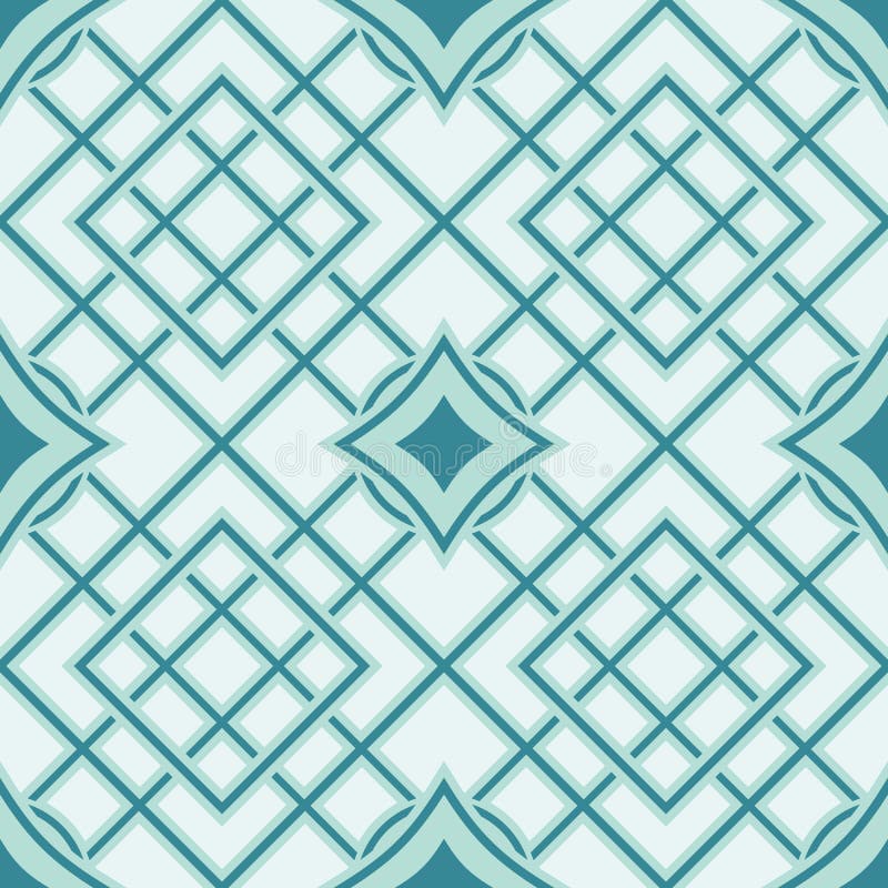 Modèle vert et cyan illustration libre de droits Modèle vert et cyan illustration libre de droits