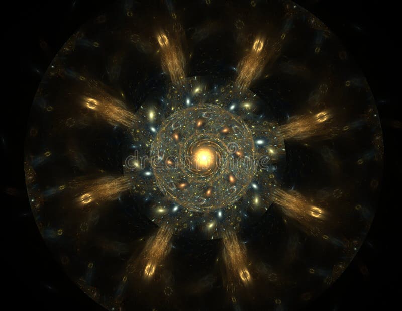 Modèles et formes abstraits de fractale Illustration de Digital pour la conception graphique créative Icône symétrique de fractal illustration libre de droits Modèles et formes abstraits de fractale Illustration de Digital pour la conception graphique créative Icône symétrique de fractal illustration libre de droits