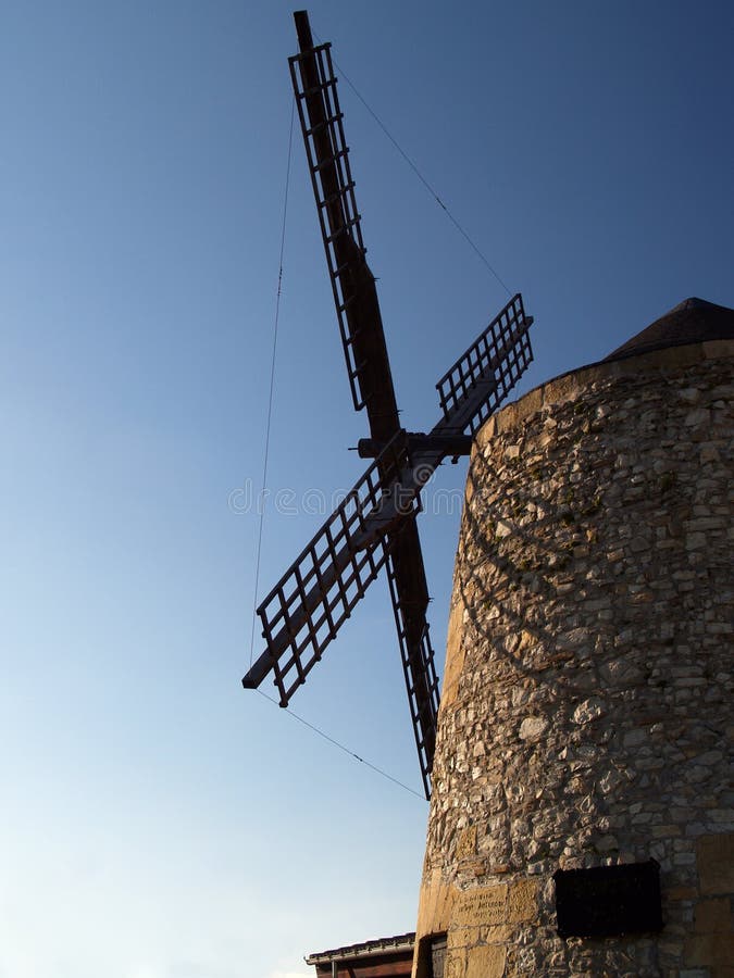 Moinho De Vento Kriemhildemuhle, Cidade Xanten, Alemanha Foto de