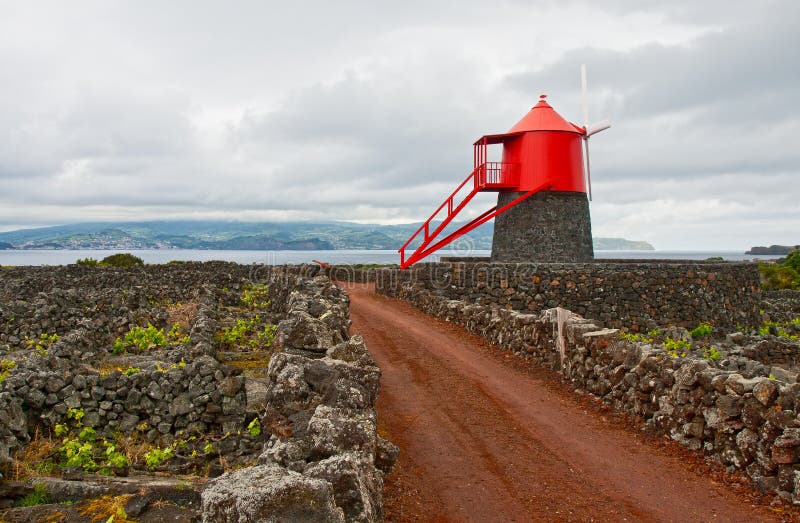 Moinho de vento, Windmühle auf Faial / Azoren, willi_bremen