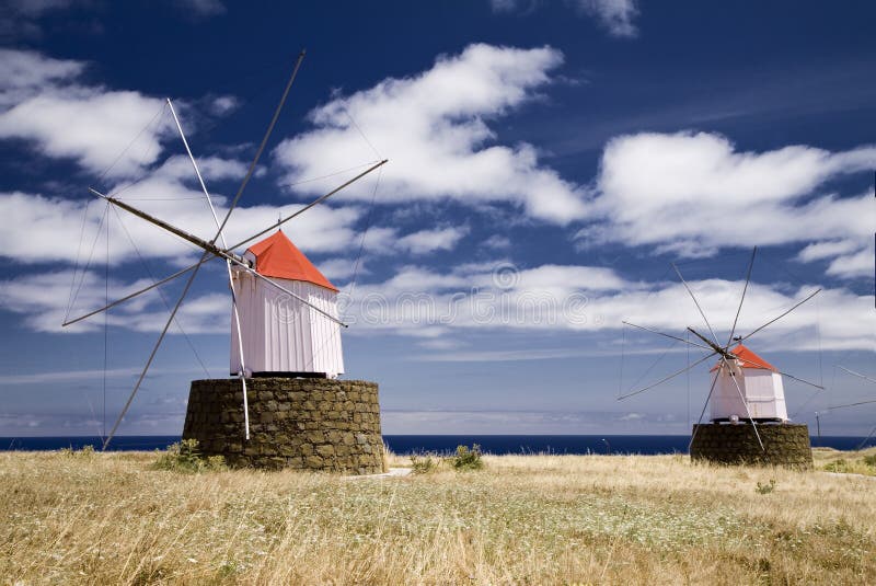 Moinho de vento, Windmühle auf Faial / Azoren, willi_bremen