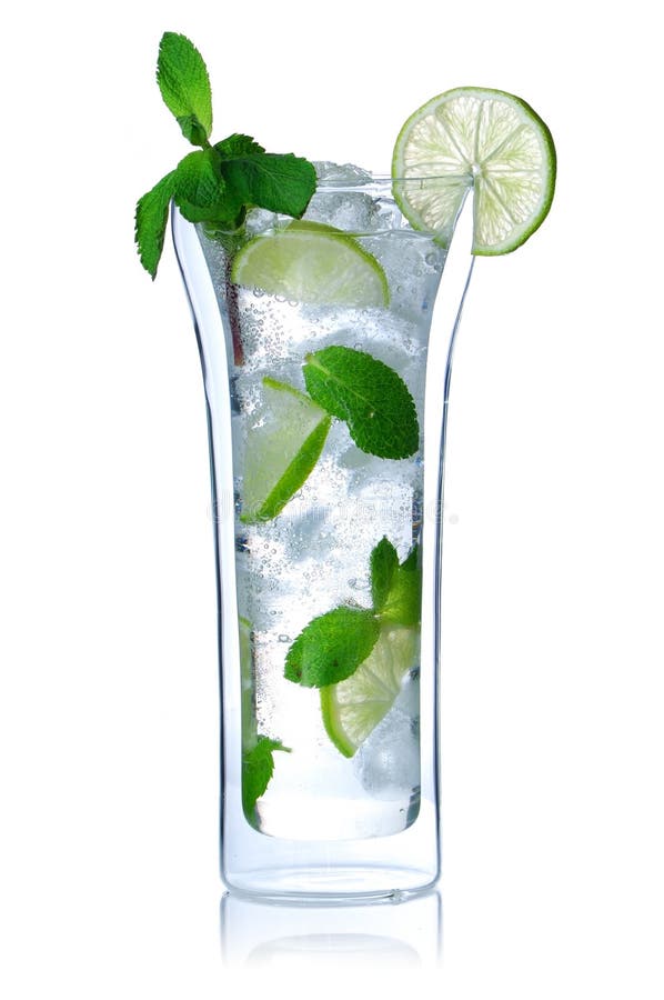 Glass of Mojito cocktail Stock Photo by ©baibaz 184238626