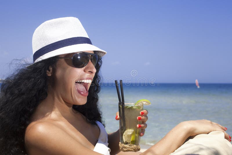 Mojito cocktail imagens de stock royalty free Mojito cocktail imagens de stock royalty free