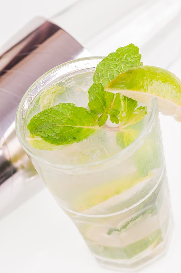 Mojito Cocktail Boston Shaker Stock Photos Free & RoyaltyFree Stock