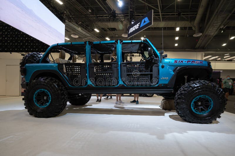 Mojito 6-Door JL Wrangler Rubicon Showcased at the SEMA Show Editorial  Stock Image - Image of collection, innovative: 235221234