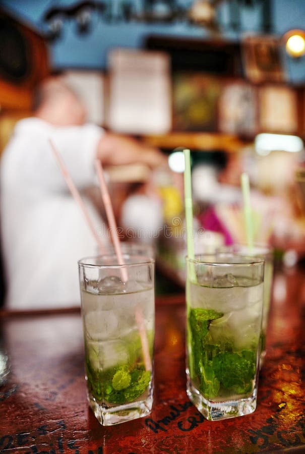 Mojito in Havana, Kuba stockfoto Mojito in Havana, Kuba stockfoto