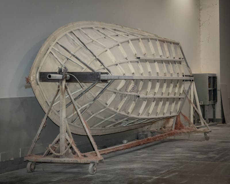 Mold for a 23 Foot Center Console Boat Editorial Image Image of