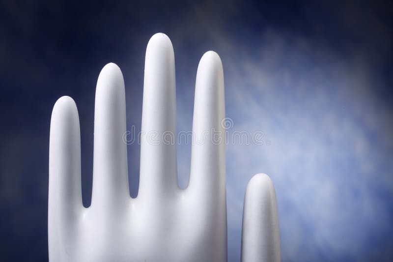 Mold for hand glove