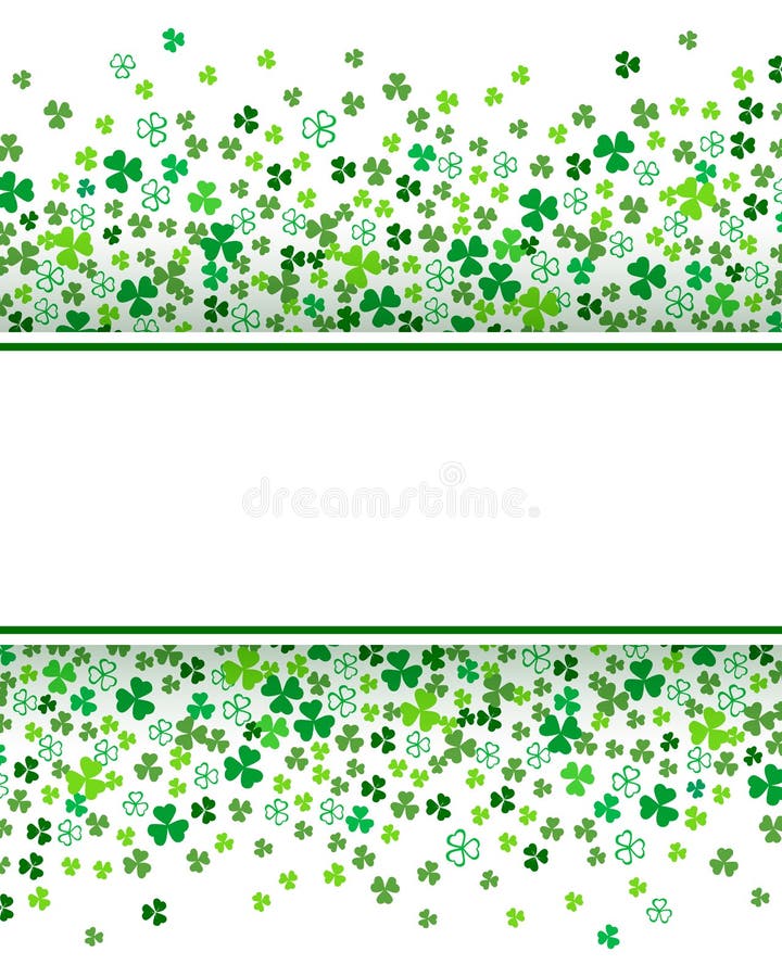 Molde abstrato do fundo da beira do dia do ` s de St Patrick com lugar para seu texto ilustração royalty free Molde abstrato do fundo da beira do dia do ` s de St Patrick com lugar para seu texto ilustração royalty free