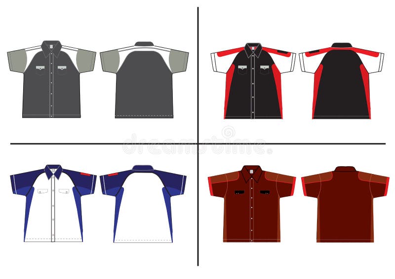 Modelo de design para camisa ilustração do vetor