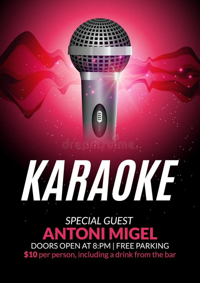 molde do projeto do cartaz do convite do partido do concert flyer background design