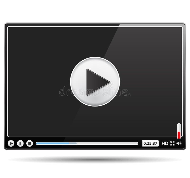 Vídeo ilustração do vetor Vídeo ilustração do vetor