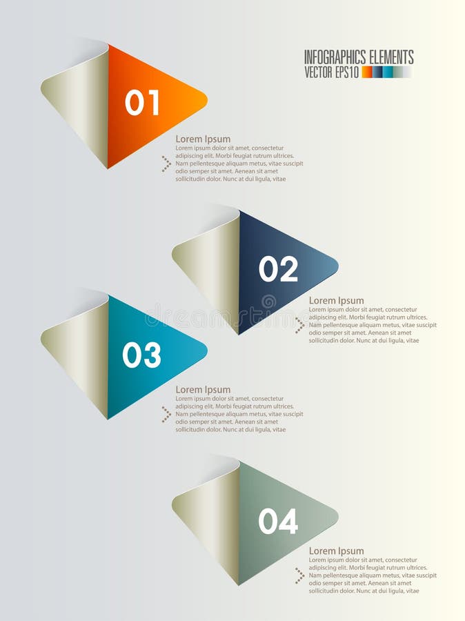 Molde moderno do infographics ilustração do vetor Molde moderno do infographics ilustração do vetor