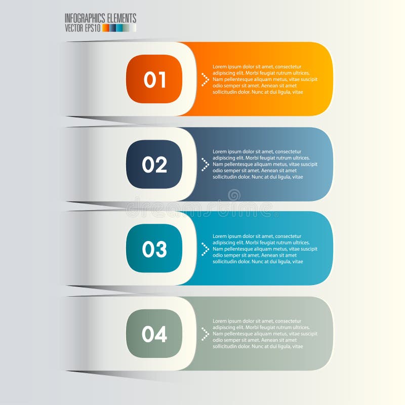 Molde moderno do infographics ilustração stock Molde moderno do infographics ilustração stock