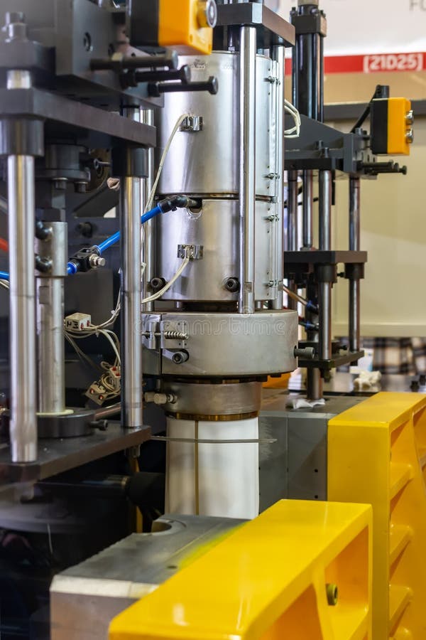 Plastic machine parts. stock image. Image of replace 21662195