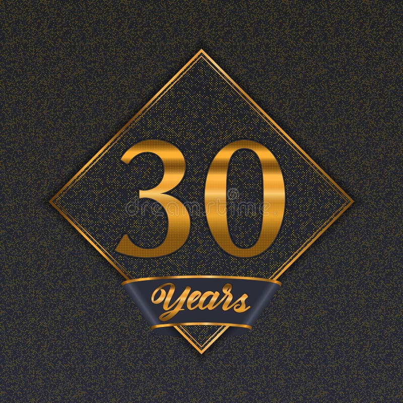 Moldes dourados do número 30 ilustração royalty free Moldes dourados do número 30 ilustração royalty free